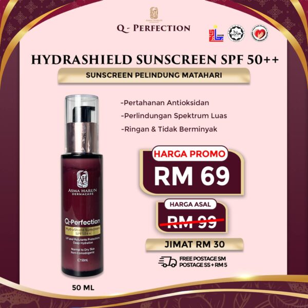 Sunscreen SPF 50++ Q-Perfection (1 Botol)