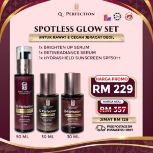 SPOTLESS GLOW SET - BRIGHTEN UP + RETINOL + SUNSCREEN