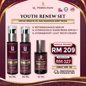 YOUTH RENEW SET - RETINOL + MOISTURIZER + SUNSCREEN